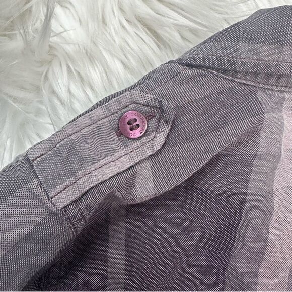 [Burberry] Girls Purple Tunic Shirt Dress - Size 5T - Picture 6 of 6